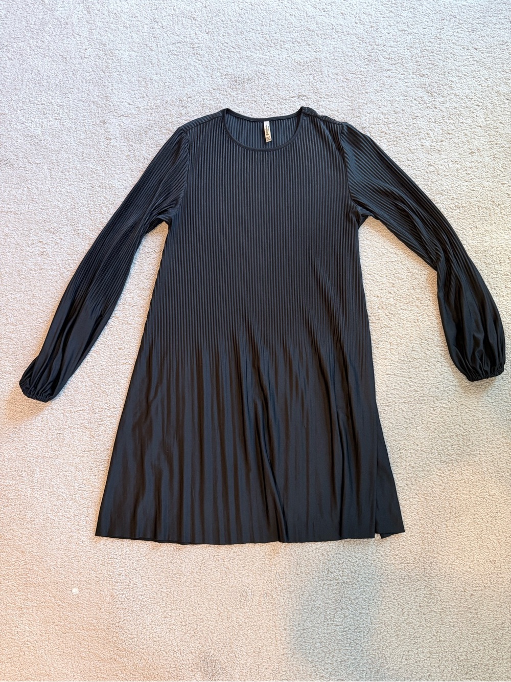 ASOS plisse dress